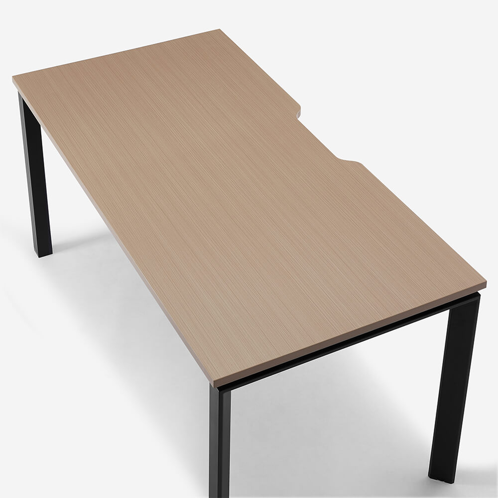 Deskbird Office Core Straight Desk Black Brushed Ash deskbird-office-core-straight-desk-black-brushed-ash