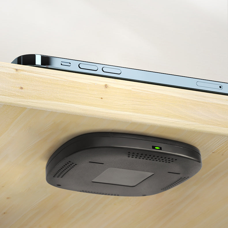 Wireless charger under the desk