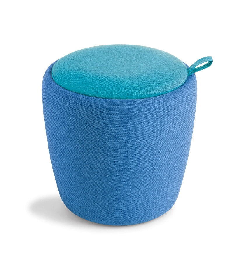 made in new zealand blue dome shaped soft chair