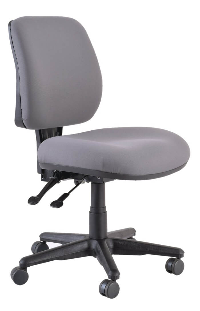 grey office buro chair