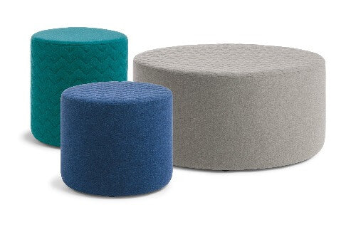 three different variations of the soft seating