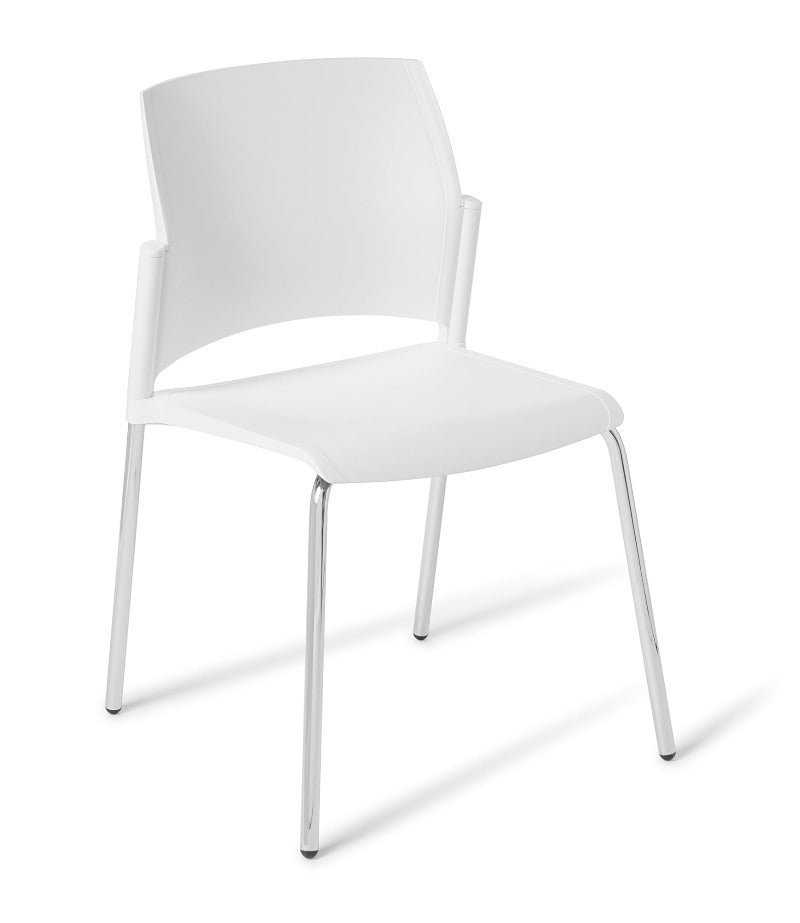 white office spring chair