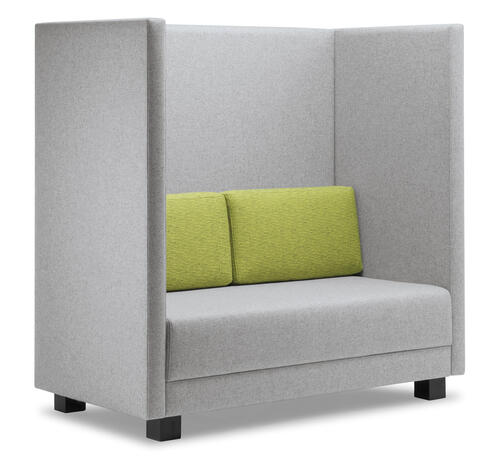 Eden grey soundproof office booth
